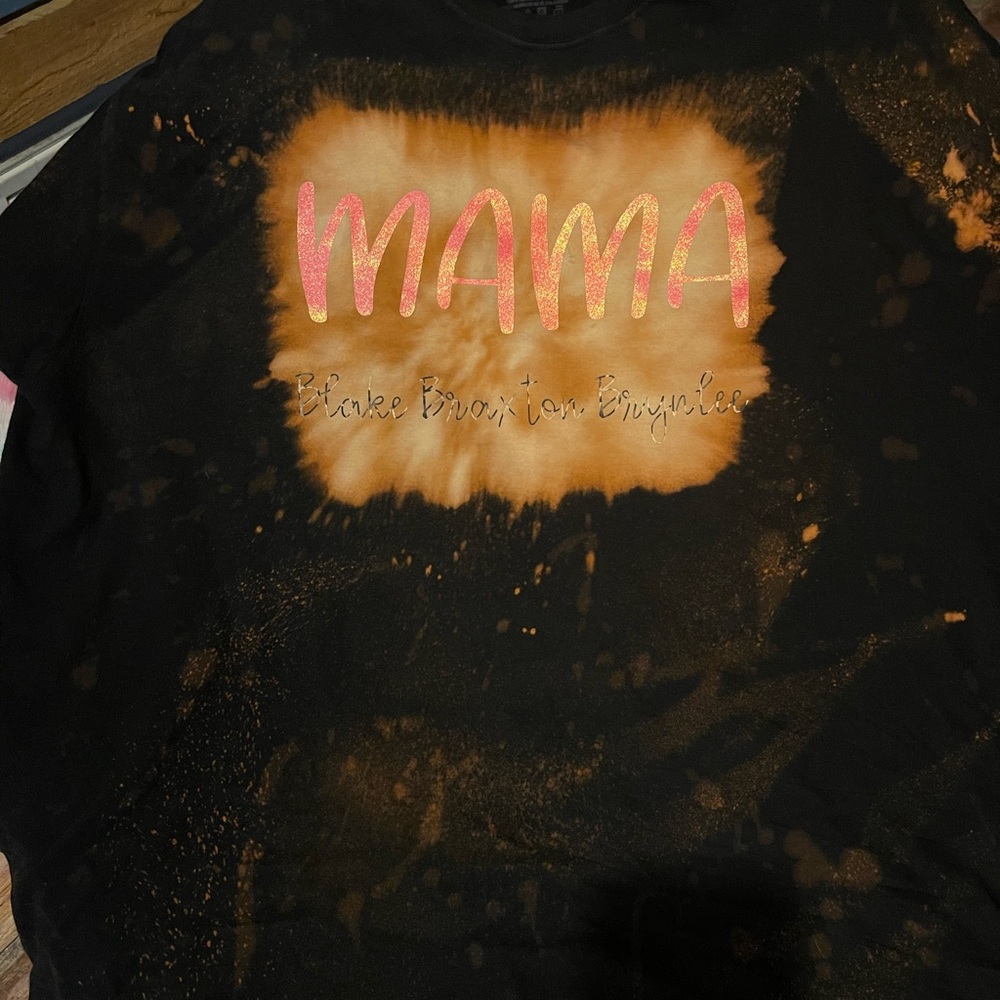 Mama shirt with names